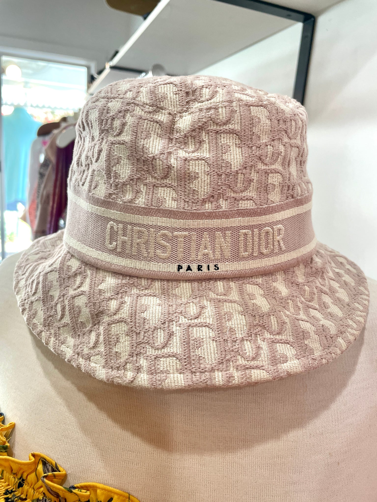 Dior Oblique Small Brim Bucket Hat PIVOT