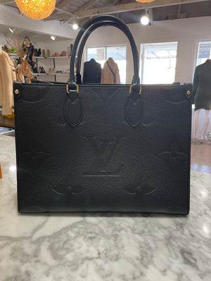 Louis Vuitton Onthego MM Monogram Leather Tote