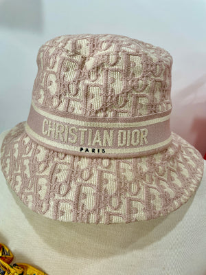 Dior Oblique Small Brim Bucket Hat