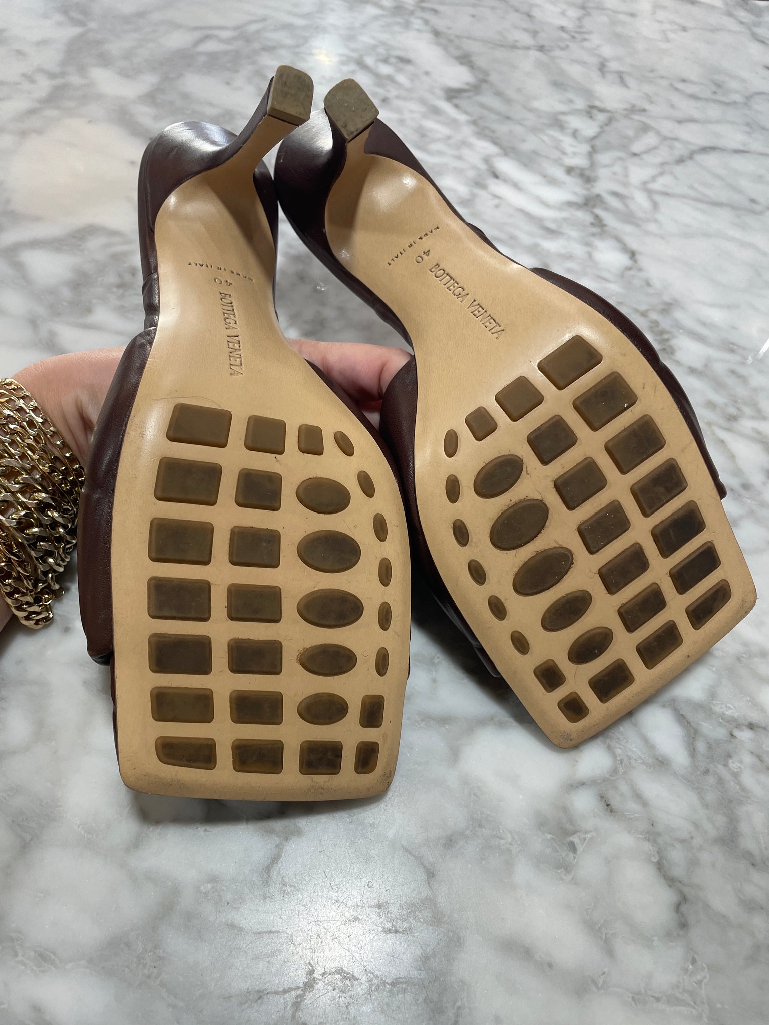 Bottega Veneta Lido Sandals